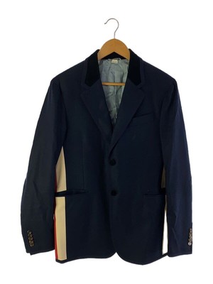 GUCCI Navy Cashmere Tailored Jacket 48, Stained, Model 538626 | eBay