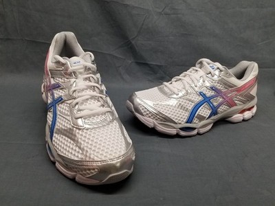 ASICS Gel-Cumulus 16 White Pure Silver Blue Men's Size 10 NEW NO BOX!