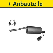 Endschalldämpfer mit Montagesatz für DACIA SANDERO STEPWAY 1.4 1.6 2007-2013