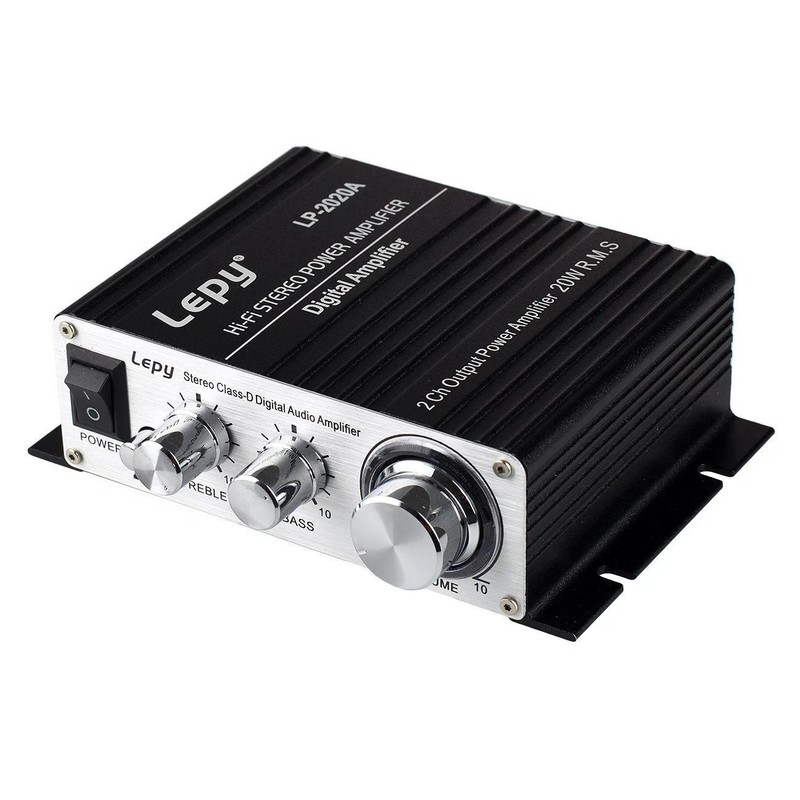 LEPY LP-2024A Digital Audio Stereo Power Amplifier, Class-T Hifi, 20W