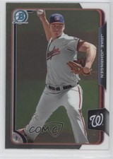 2015 Bowman Chrome Prospects Jake Johansen #BCP130 9k7