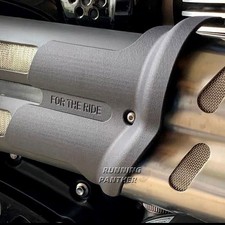 Cubierta protectora térmica silenciador escape trasero moto para Triumph Scrambler 1200