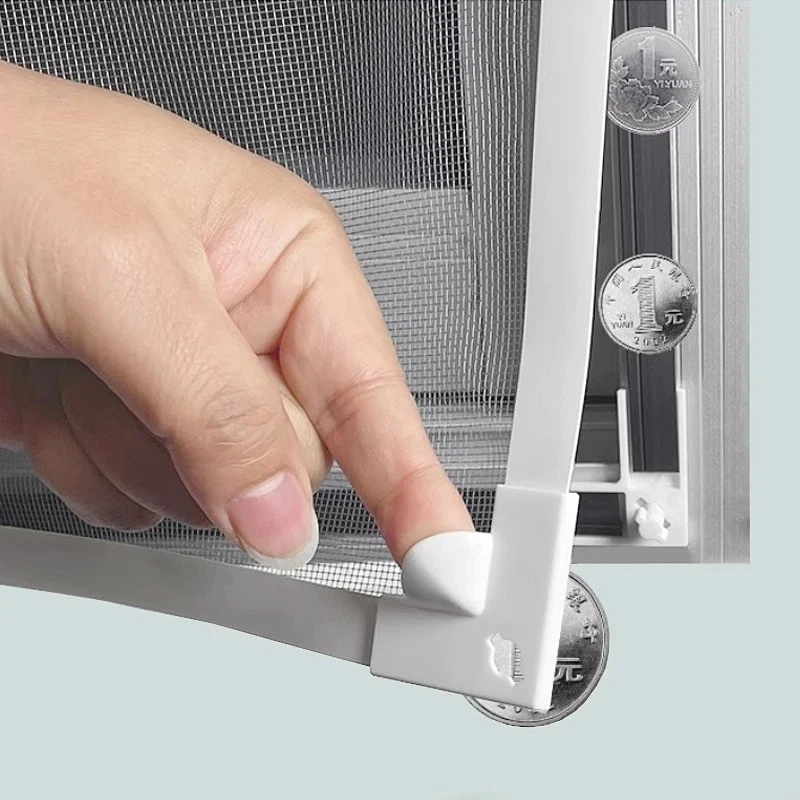 DIY Magnetic Window Screen Mosquito Net Anti-Insect Fly Bug Mesh Curtain Custom