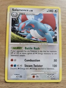 Pokémon TCG Salamence Stormfront 24/100 Rare NM Condition