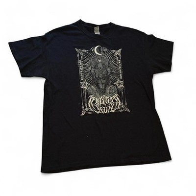 Blackened Grindcore Extreme Metal Goat Shirt Size Large