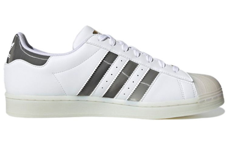 Adidas Superstar White Gold Metallic - H00233 | eBay