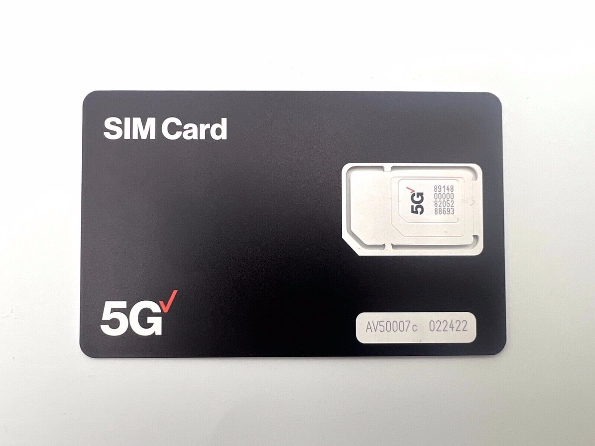 Attivazione Verizon Nuova Scheda SIM Verizon Nuova, 3 In 1 (nano/micro/ Standard), Prepagata/postpagata, Rete 4G LTE E 5G Very Mobile Sim - Foto 11