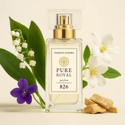 FM 826 Pure Royal Parfum For HER 50ml by Federico Mahora, New, READY TO POST