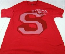 Mens DC Comics Originals Super Hero SUPERMAN Logo T-Shirt Any Size M XL