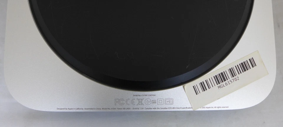 Apple Mac mini (2012) A1347, 2.3GHz, i7, 8GB, 1TB HDD - Image 3 of 4