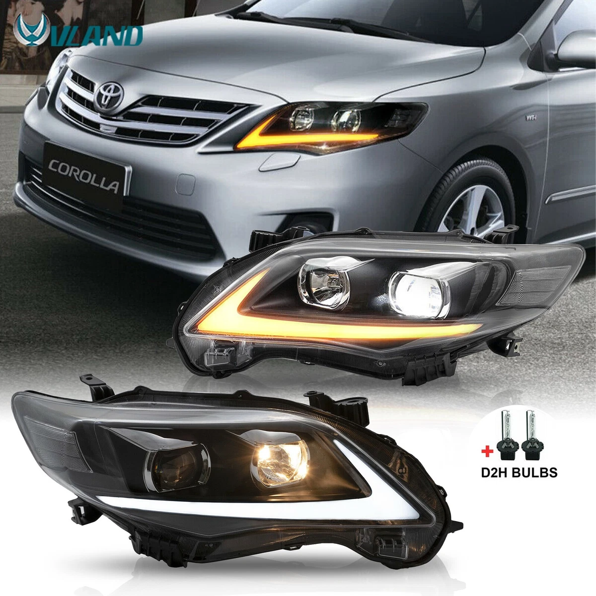 Toyota headlights clearance