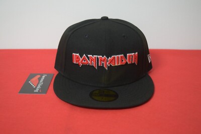 Iron Maiden X New Era Hat DETAILED 59Fifty RARE STYLE not record