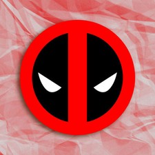 Deadpool Logo Sticker Marvel Comics Dead Pool X Men Decal Cable Dead Pool