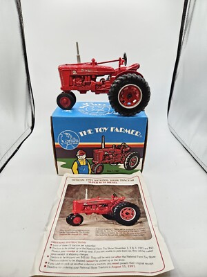 Ertl Toy Farmer Farmall Super M-TA 1991 National Farm Toy Show Diecast 1:16