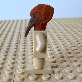 LEGO Star Wars, Clone Wars: Jedi Plo Koon HEAD ONLY, sw0198, 7676, GUNSHIP, 2008