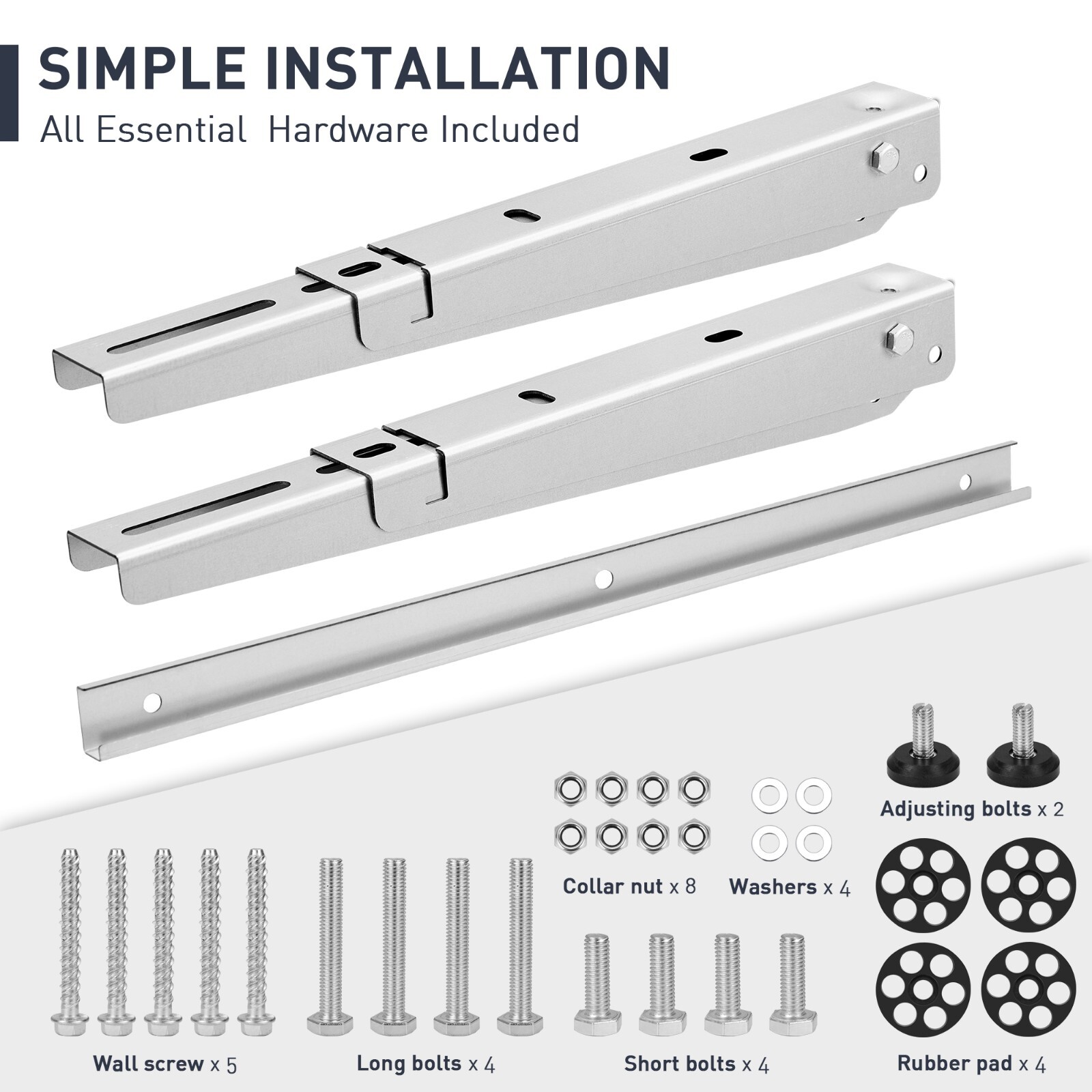 Mini Split Wall Mounting Bracket for 600012000 Btu Condensers Falak