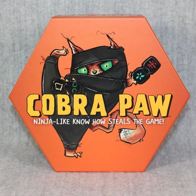 COBRA PAW Ninja Dice & Tile Game Bananagrams Family Party Kids Cat Lovers