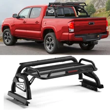 Sport Bar Truck Bed Chase Rack Roll Bar Basket For 2015-2023 Colorado/ Tacoma