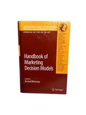 Handbook of Marketing Decision Models, Hardco...