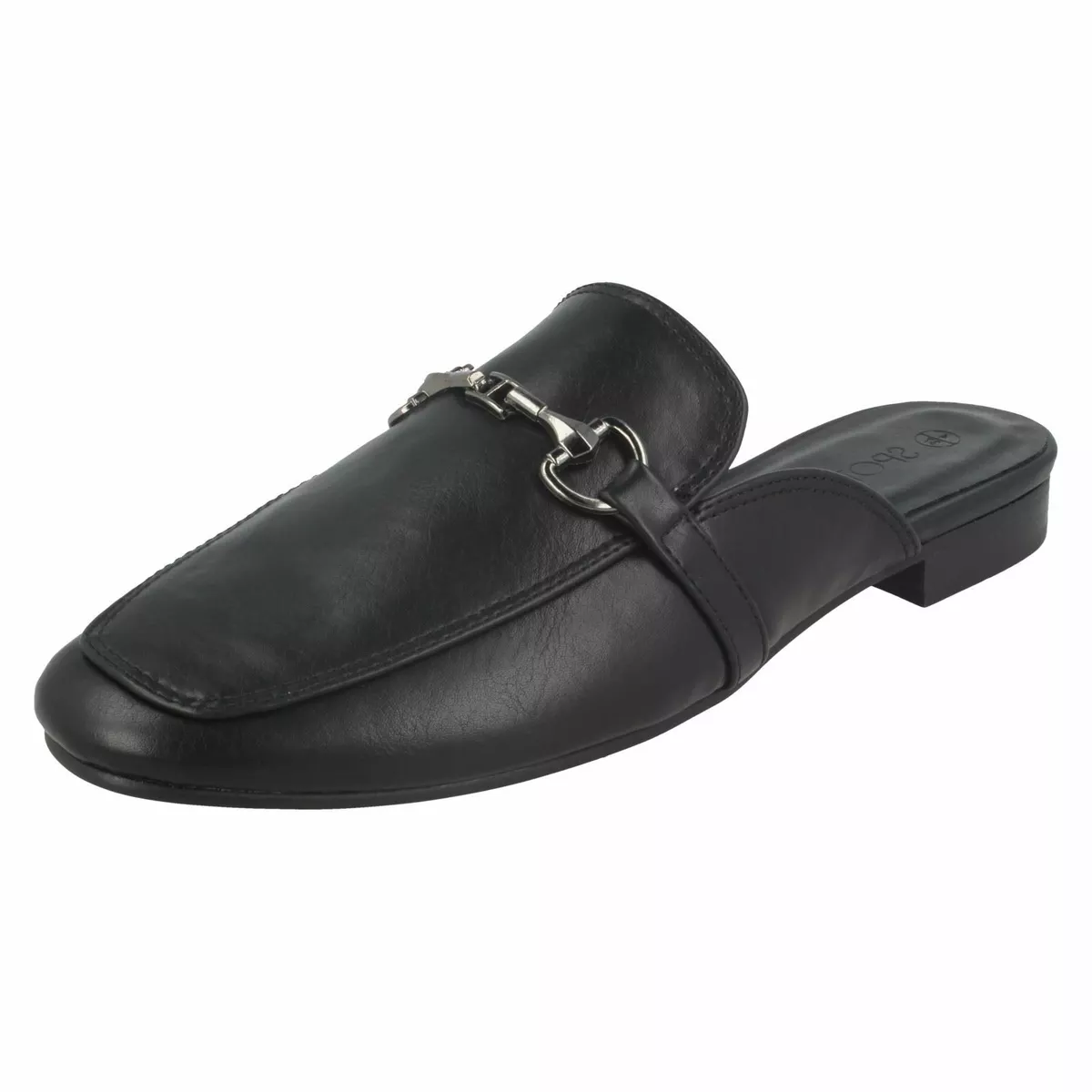 Ladies Spot On Backless Mule Shoes eBay