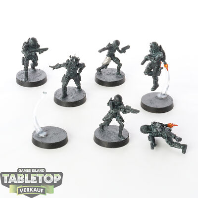 Schattenkollektiv - 6 x Mandalorian Super Commandos - teilweise bemalt