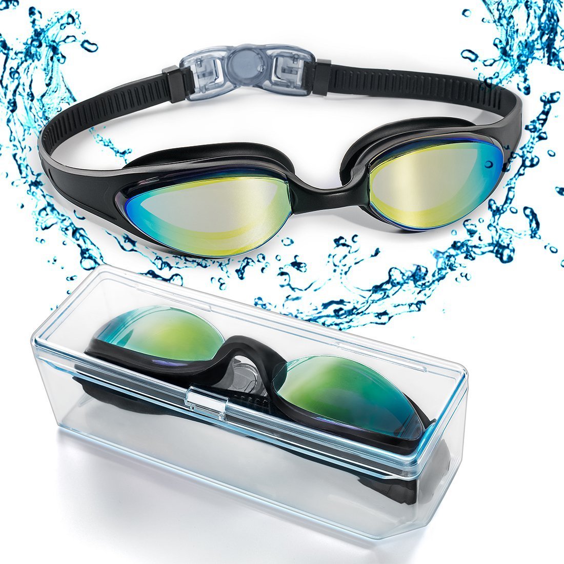 swimming goggles nose bridge