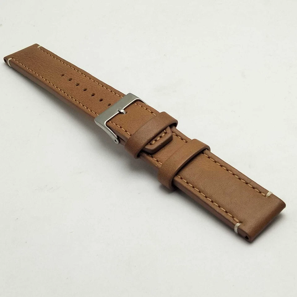 20 mm Citizen Leather Men’s Watch Band Strap - Image 4 of 4