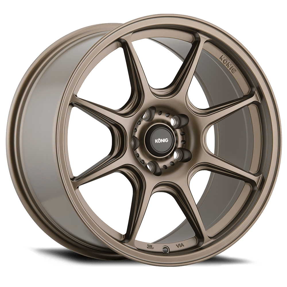 4 New 18X8.5 Konig Lockout Bronze Matte Wheel/Rim 5x100 ET43 LK88510438