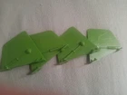 Playmates Vintage 1988 TMNT Teenage Mutant Ninja Turtles Blimp Fins set of 4