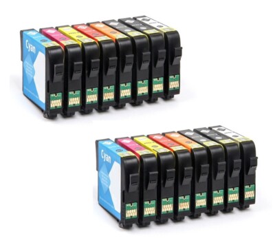 16 x Tinte Patronen Set für SureColor P400 SC-P400 INK Cartridges - NEU