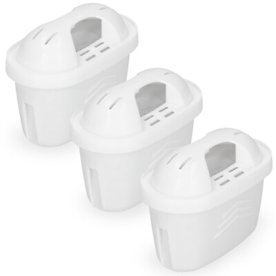 3 x Compatible MAXTRA PRO All-in-1 Water Filter Cartridge For Brita Jugs Kettles