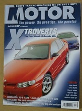 Motor Apr 1999 HSV XU-8 Commodore Ford Falcon XR8 Magna Sports BMW M5 A4 Quattro