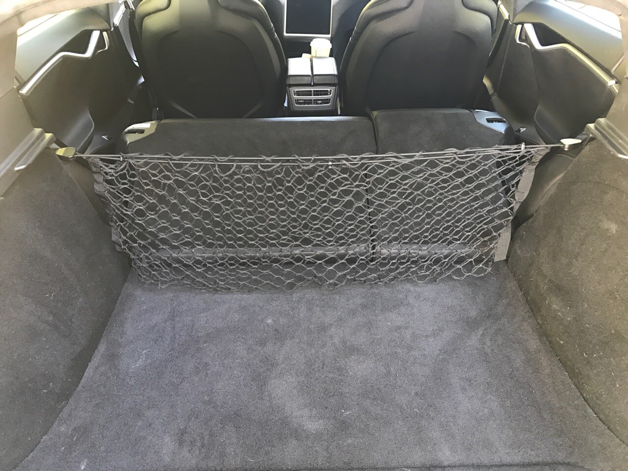 Trunk Organizer Cargo Net For Buick Regal TourX 2018-2020 - Mesh Floor Storage For Wagons