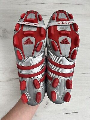 Adidas Predator Pulse FG Red Silver Football Boots Cleats Adidas Predator Pulse FG Red Silver Football Boots Cleats