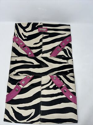 Miche Classic Shell Pink Zoe Black & White Zebra Design