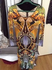 Alexander McQueen S2010 Last Collection Platos Atlantis Reptile Print Dress IT40