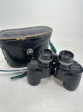 Vintage Binolux Binoculars 7 X 35 Wide Field with Case Collector Authentic