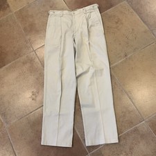Eddie Bauer Pants Mens 35x33 Khaki Chino Cotton