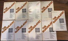 Vintage 1974 lot of The Numismatist : 9 issues : Jan, March, April, Jun, Aug-Dec