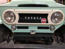 Aluminum Fj40 Teq Grille Badge