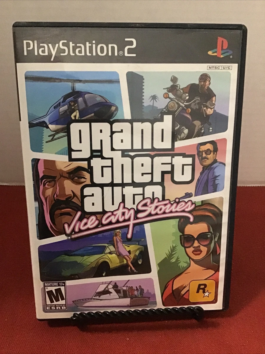 GTA Vice City Stories sans notice sur Playstation 2 - PS2 FR
