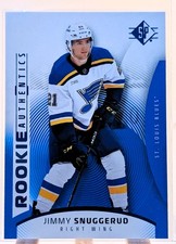 2025-26 Sp - Rookie Authentics Jimmy Snuggerud #115 Blue (RC)