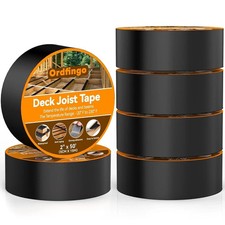 Joist Tape For Decking 2 X 50- 6 Rolls Waterproof Butyl Deck Tapes 2 Inch...