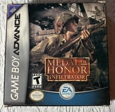 Medal of Honor Infiltrator Gameboy Advance Authentic, Good Condition. Cib!!