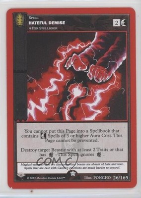 2020-Current MetaZoo - Various Promos Hateful Demise (Target Big Box) #26