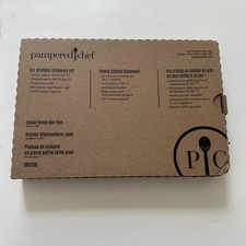 New Pampered Chef Classic Stoneware Stone Small Bar Pan NIB MINI #100256 Baking