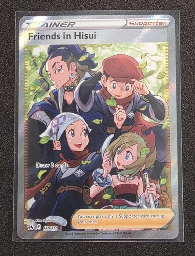 Friends in Hisui 148/159 Ultra Rare Crown Zenith Pokemon Near Mint