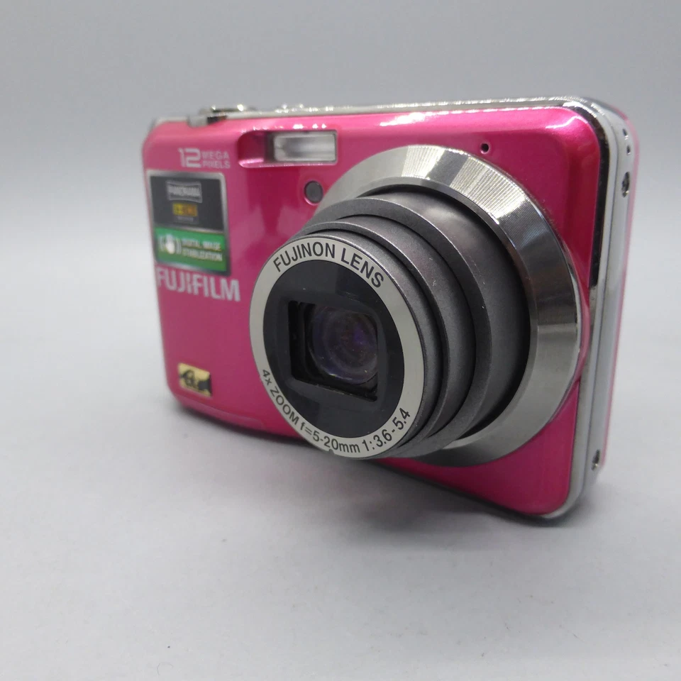 Fujifilm Digital Camera FinePix AX245w 12MP Pink Tested with SD Card, photo 2 of 5