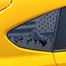 2pcs for Subaru for Subaru crosstrek xv 2012-2017 Matte Black Mountain