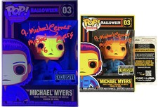A. Michael Lerner signed Black Light Funko Pop Michael Myers Halloween 6 JSA